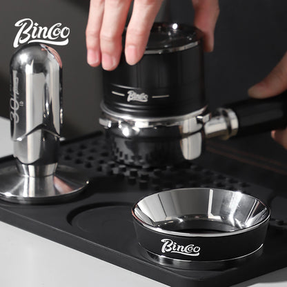 Bincoo 58MM Coffee Dosing Ring Stainless Steel Magnetic Espresso Dosing Ring Portafilter Barista Funnel Accessories Brewing Tool