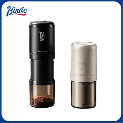 BINCOO Coffee Grinder Electric USB Type C Rechargeable Home Outdoor Blenders Profession Adjustable Coffee Beans Grinding