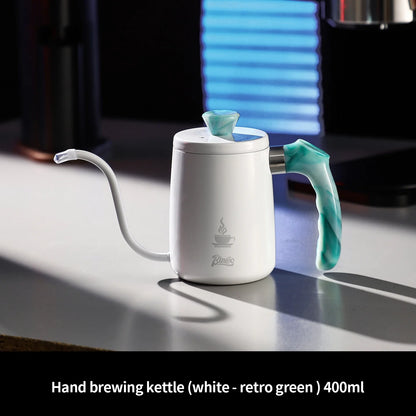 Bincoo Pour Over Coffee Kettle Gooseneck Stainless Steel Drip Kettle 350ml Long Spout Water Pot for Hand Brew Coffee Tea