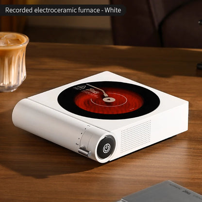 Bincoo 800W Moka Pot Mini Electric Ceramic Infrared Heating Furnace Milk Heater Coffee Induction Cooker Dual Heat Dissipation