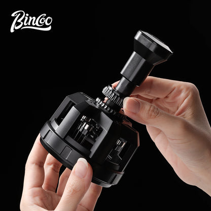 Bincoo Espresso Coffee Distributor – Press & Rotate Stirring Needle, Adjustable, Evenly Break Clumps, Anti-Clump Tool