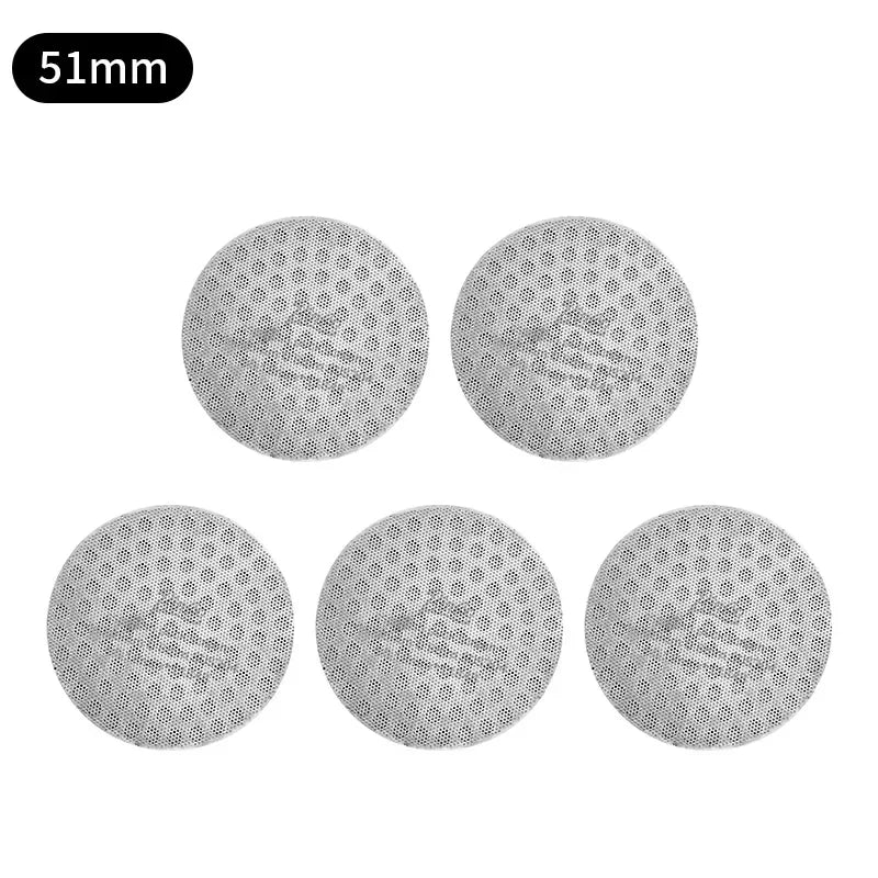 Bincoo Stainless Steel Espresso Filter - 51/53/58mm Universal Secondary Shower Mesh for Even Water Distribution For Barista Use