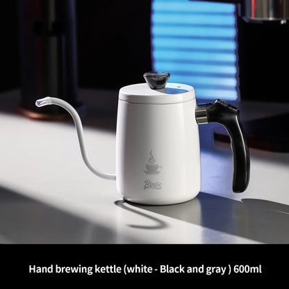 Bincoo Pour Over Coffee Kettle Gooseneck Stainless Steel Drip Kettle 350ml Long Spout Water Pot for Hand Brew Coffee Tea