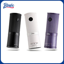 Bincoo Leyou Portable Electric Coffee Grinder, USB Rechargeable Adjustable Grind, Home Outdoor Portable Coffee Grinder