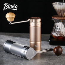 Bincoo SM01 Manual Coffee Grinder Portable Mill 420 Stainless Steel Six-Star Core Straight Shank Hand Foldable Coffee Grinder