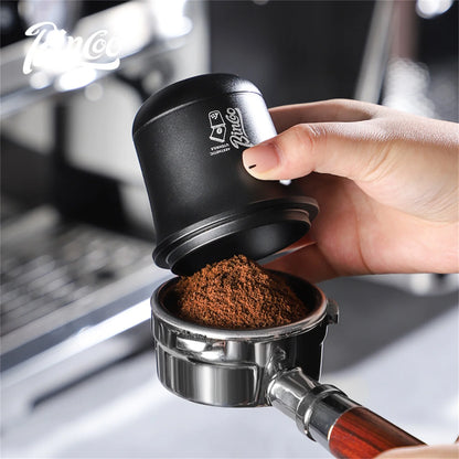 Bincoo 51/58mm Coffee Dosing Cup Aluminum Material Compatible with Espresso Portafilter Durable Wear Resistant Tool for Barista