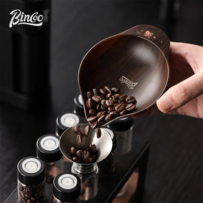 Bincoo Professional Coffee Scale Bean Tray Intelligent Electronic Scale Kitchen Scale 500G/0.1G Precise Weighting Rechargeable