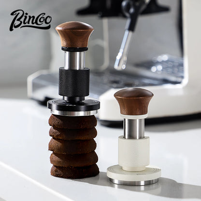 Bincoo Coffee Tamper 30lb Constant Pressure 51/58mm Espresso Tamper Portafilter Spring Loaded Coffee Leveler Barista Tools