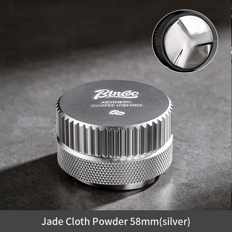 Bincoo Coffee Powder Press Constant Force Powder Hammer Cloth Powder Dispenser Set 3 Paddle Coffee Utensils 51/58MM