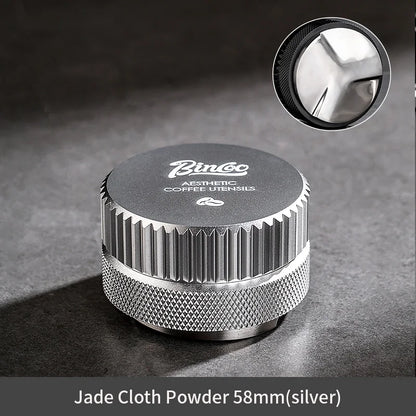 Bincoo Coffee Powder Press Constant Force Powder Hammer Cloth Powder Dispenser Set 3 Paddle Coffee Utensils 51/58MM