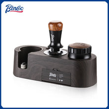 Bincoo Coffee Espresso Distributor 51/58mm Cloth Powder Hammer Machine Leveler Tool Coffee Tamper Storage Base Coffee Holder Set