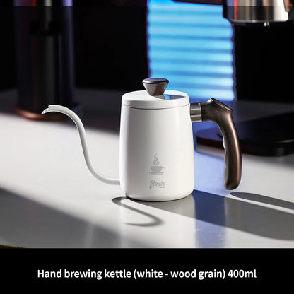 Bincoo Pour Over Coffee Kettle Gooseneck Stainless Steel Drip Kettle 350ml Long Spout Water Pot for Hand Brew Coffee Tea