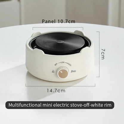 BINCOO Electric Mini Coffee Heater Base Milk Tea Mocha Heating Stove Plate Multifunctional Cooking Pot Oven Furnace Cooker 220V