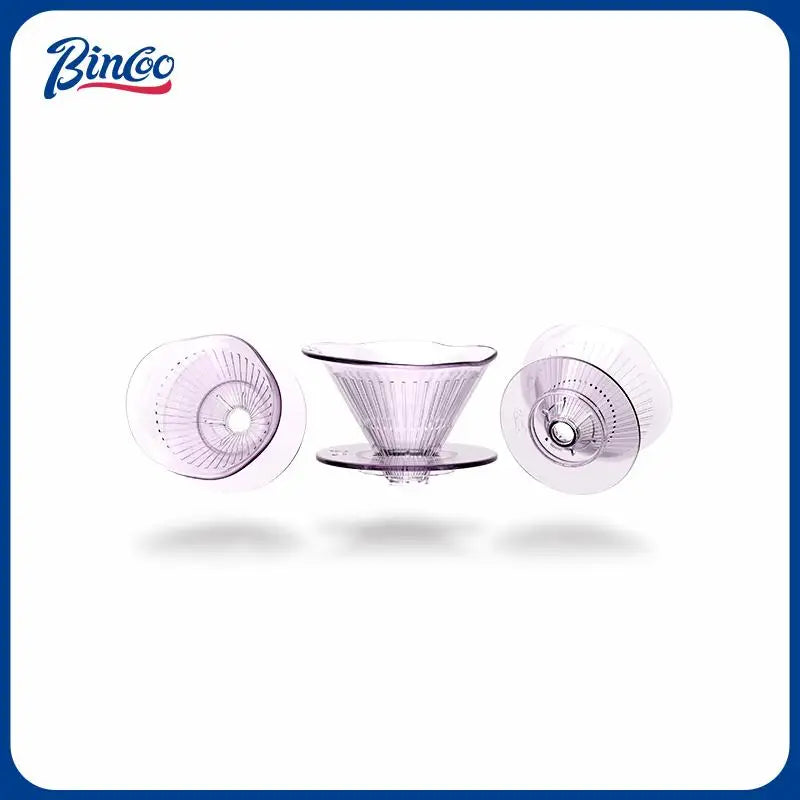 Bincoo Coffee Filter Hand Brewing Cup Tool, Conical Coffee Drip Filter Slow Brewing Professional Barista Accessories