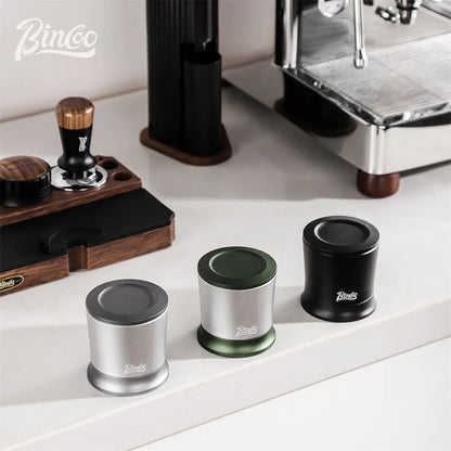 BINCOO 58mm Dosing Shakers Espresso Coffee Powder Receiver Container Espresso Grounds Dosing Cup Barista Coffee Accessories