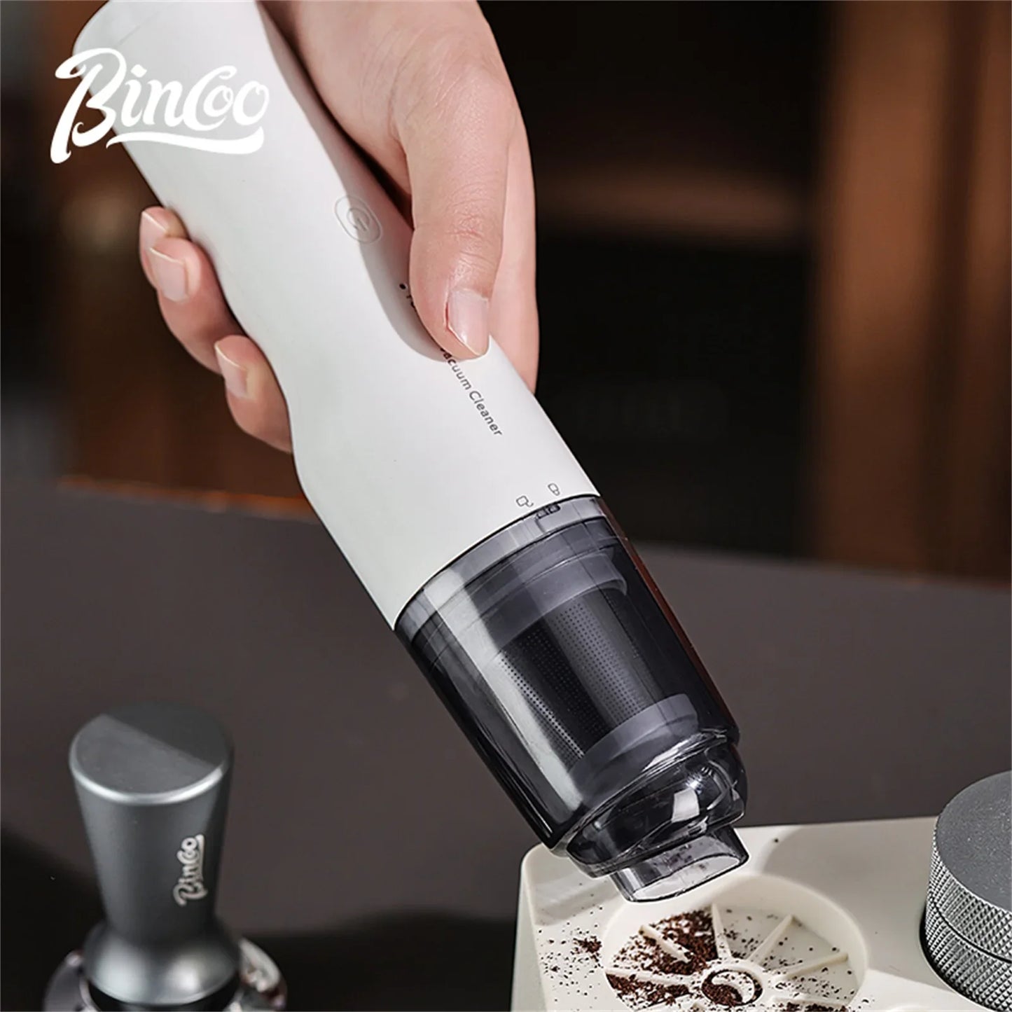Bincoo Coffee Powder Machine Coffee Extractor Vacuum Cleaner Desktop Cleaning Small Wireless Charging Powder Extractor Barista