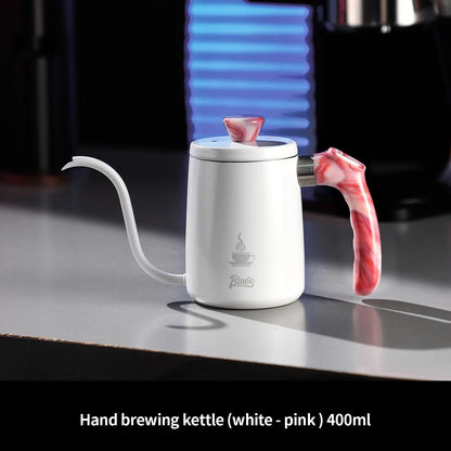 Bincoo Pour Over Coffee Kettle Gooseneck Stainless Steel Drip Kettle 350ml Long Spout Water Pot for Hand Brew Coffee Tea