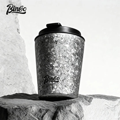 Bincoo 240ML Coffee Cup Pure Titanium Material High And Low Temperature Resistance Portable Office Car Leak Proof Coffee Cups