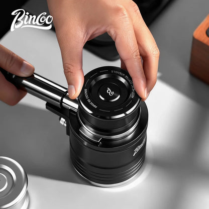 Bincoo Premium 58mm Magnetic Coffee Leveler Self Gravity Cyclone Design with 6 Concealed Magnets Even Grounds Distribution