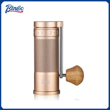Bincoo SM01 Manual Coffee Grinder Portable Mill 420 Stainless Steel Six-Star Core Straight Shank Hand Foldable Coffee Grinder
