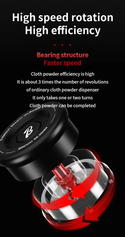 Bincoo Premium 58mm Magnetic Coffee Leveler Self Gravity Cyclone Design with 6 Concealed Magnets Even Grounds Distribution