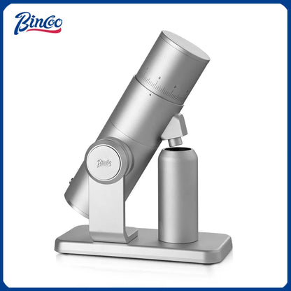 BINCOO BC-DM01 Professional Barista Electric Coffee Bean Grinder Aluminum Alloy Fuselage Titanium Conical Burr Commercial Household Tool
