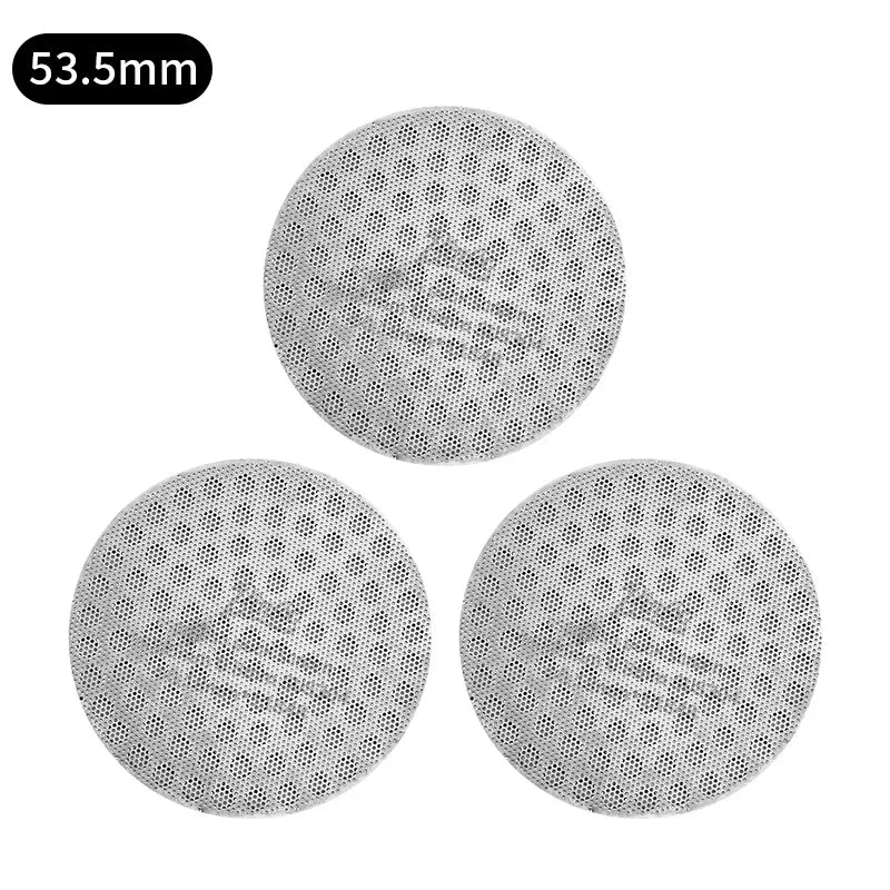 Bincoo Stainless Steel Espresso Filter - 51/53/58mm Universal Secondary Shower Mesh for Even Water Distribution For Barista Use