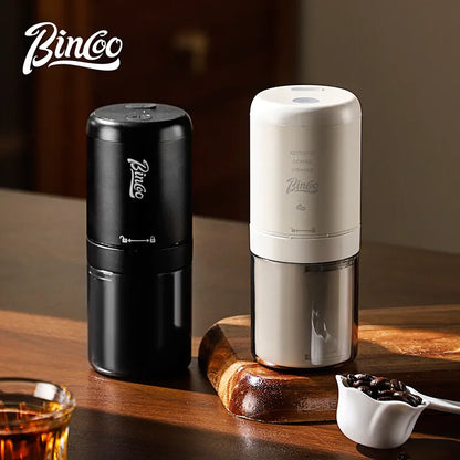 BINCOO Coffee Grinder Electric USB Type C Rechargeable Home Outdoor Blenders Profession Adjustable Coffee Beans Grinding