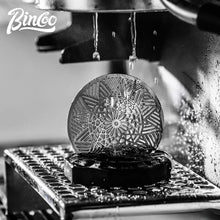 Bincoo Kaleidoscope Secondary Water Distribution Net Italian Coffee Powder Bowl Sintered Piece for Uniform Extraction Stainless