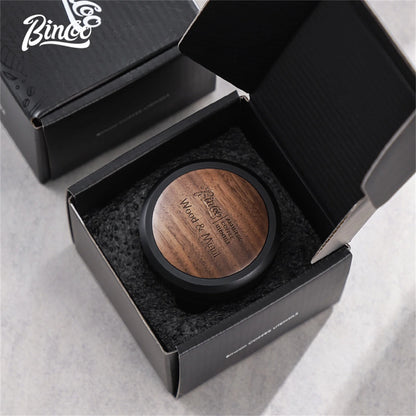 Bincoo Self Gravity Powder Distributor 58.35/58mm Stainless Steel Powder Hammer Automatic Height Adjustment Italian Barista Tool