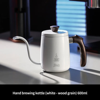 Bincoo Pour Over Coffee Kettle Gooseneck Stainless Steel Drip Kettle 350ml Long Spout Water Pot for Hand Brew Coffee Tea