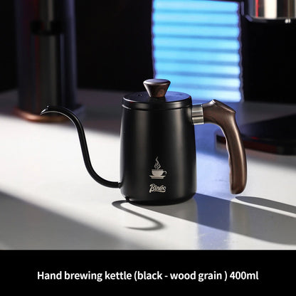 Bincoo Pour Over Coffee Kettle Gooseneck Stainless Steel Drip Kettle 350ml Long Spout Water Pot for Hand Brew Coffee Tea