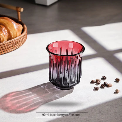 Bincoo Coffee Sharing Pot Glass Cup Set Glass Pot Coffee Cup Coffee Tray Set 500ML