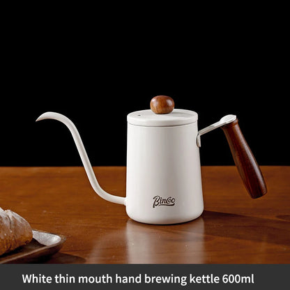 Bincoo Mini Pour Over Kettle Small Portable Stainless Steel Gooseneck Pot for Hanging Ear Coffee Watering Pot