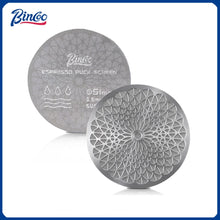 Bincoo Kaleidoscope Secondary Water Distribution Net Italian Coffee Powder Bowl Sintered Piece for Uniform Extraction Stainless