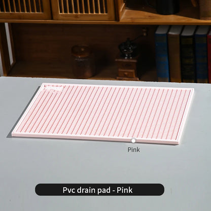 Bincoo Espresso Coffee Tamper Mat PVC Tamping Holder Anti-Skid Coffee Bar Mat for Delonghi Breville Portafilter Barista Tools