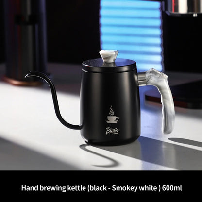 Bincoo Pour Over Coffee Kettle Gooseneck Stainless Steel Drip Kettle 350ml Long Spout Water Pot for Hand Brew Coffee Tea