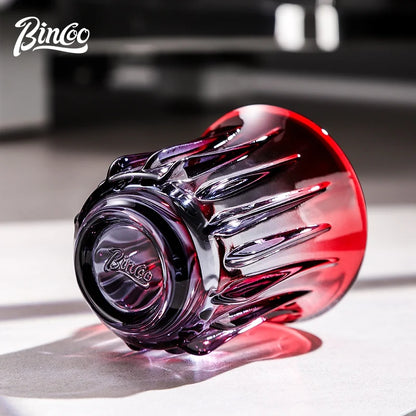 Bincoo Coffee Sharing Pot Glass Cup Set Glass Pot Coffee Cup Coffee Tray Set 500ML