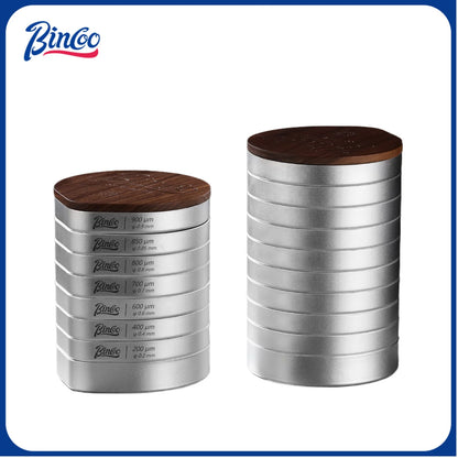 【Exhibition】Bincoo Coffee Sieve Calibration Kit, 3Piece and 17-Piece Options, Professional Barista Quality Control Tool, Home & Café Calibration