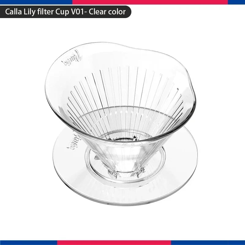 Bincoo Coffee Filter Hand Brewing Cup Tool, Conical Coffee Drip Filter Slow Brewing Professional Barista Accessories