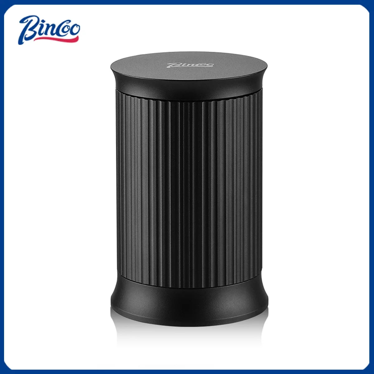 Bincoo Aluminum Alloy Coffee Powder Spreader With Five Powder sifter Mesh Shaker Duster Powder Sieve Professional Home Barista