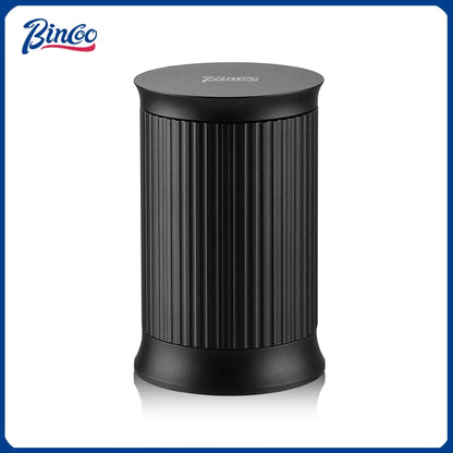 Bincoo Aluminum Alloy Coffee Powder Spreader With Five Powder sifter Mesh Shaker Duster Powder Sieve Professional Home Barista