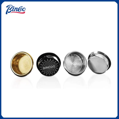 BINCOO Precision High Extraction Matrix 51/58.5mm Basket Filter,Micro Sieve Filter Basket Stainless Steel Portafilter Basket Net