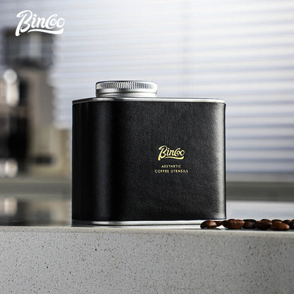 Bincoo Coffee Bean Sealed Canister Storage Coffee Powder One-Way Valve Vacuum Tin