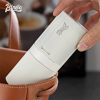 Bincoo Electric Coffee Bean Grinder Portable Mini Coffee Machine Adjustable USB Rechargeable Grinders Household Barista Tools