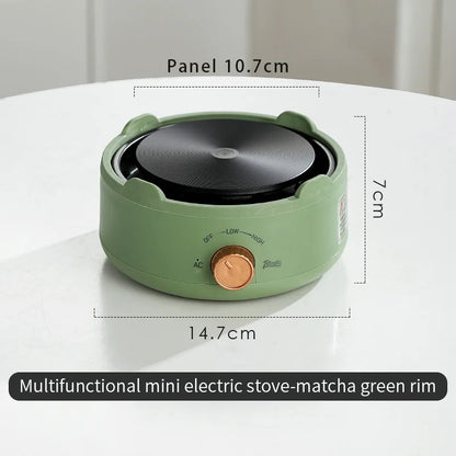 BINCOO Electric Mini Coffee Heater Base Milk Tea Mocha Heating Stove Plate Multifunctional Cooking Pot Oven Furnace Cooker 220V