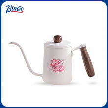 Bincoo 600 ML Coffee Gooseneck Kettle Cafe Camping Drip Pot  Barista Accessories Tools Coffeeware Utensils Tea Water