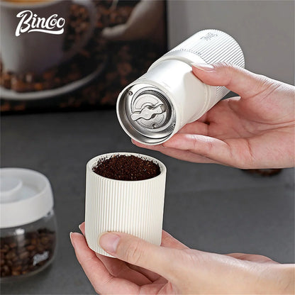 Bincoo Electric Coffee Bean Grinder Portable Mini Coffee Machine Adjustable USB Rechargeable Grinders Household Barista Tools