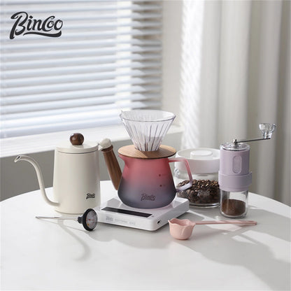 BINCOO 500ml Immersion Dripper Coffee Pot Switch Glass Pour Over Coffee Maker, Coffee Sharing Pot, Hold 1-4 Cups Hot Sell
