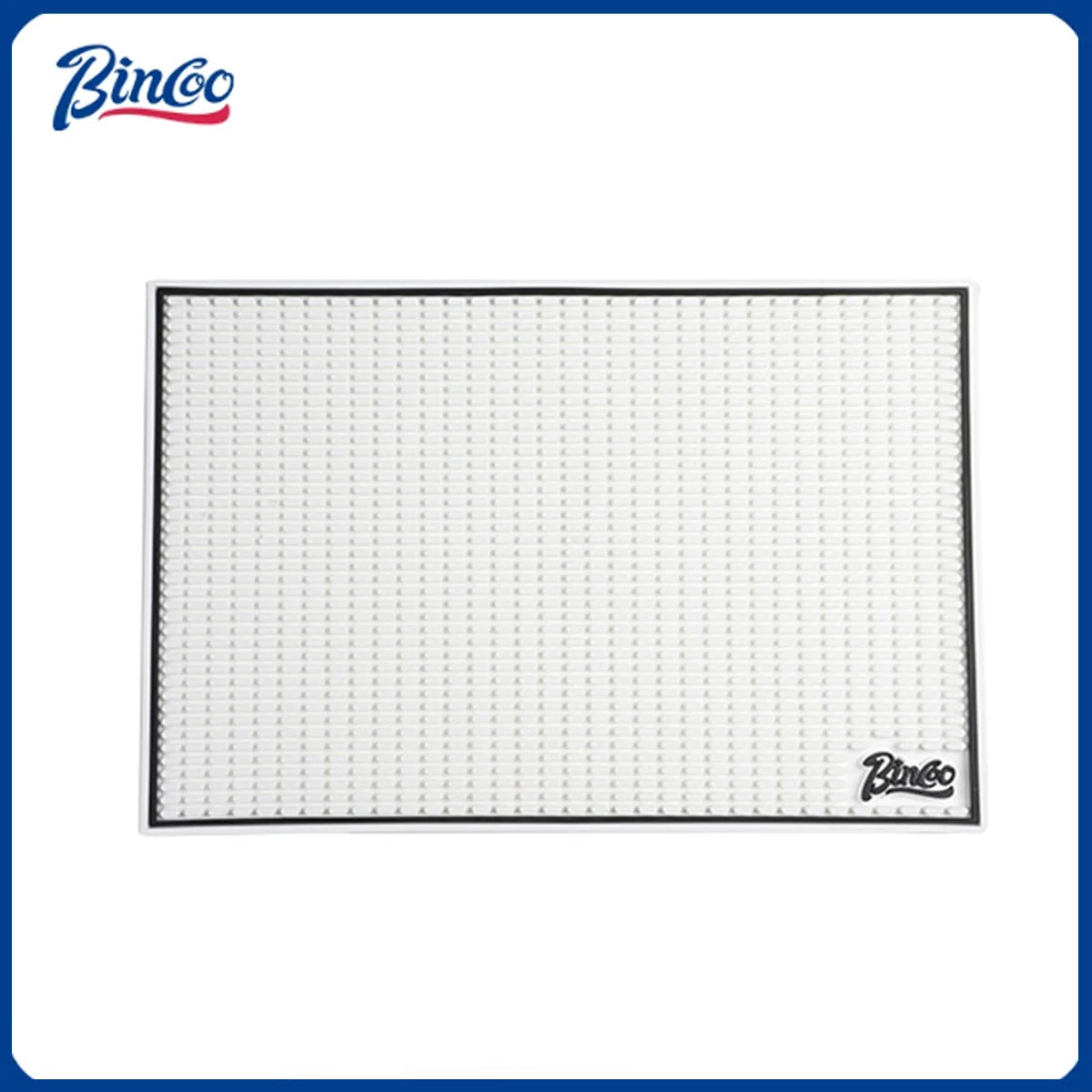 Bincoo Espresso Coffee Tamper Mat PVC Tamping Holder Anti-Skid Coffee Bar Mat for Delonghi Breville Portafilter Barista Tools